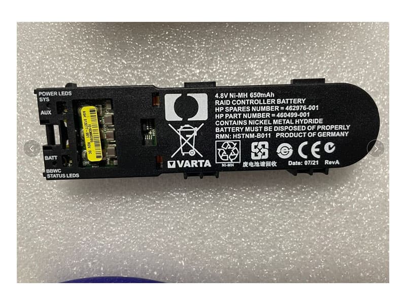 HP 462969-B21 462976-001 460499-001 P series Battery